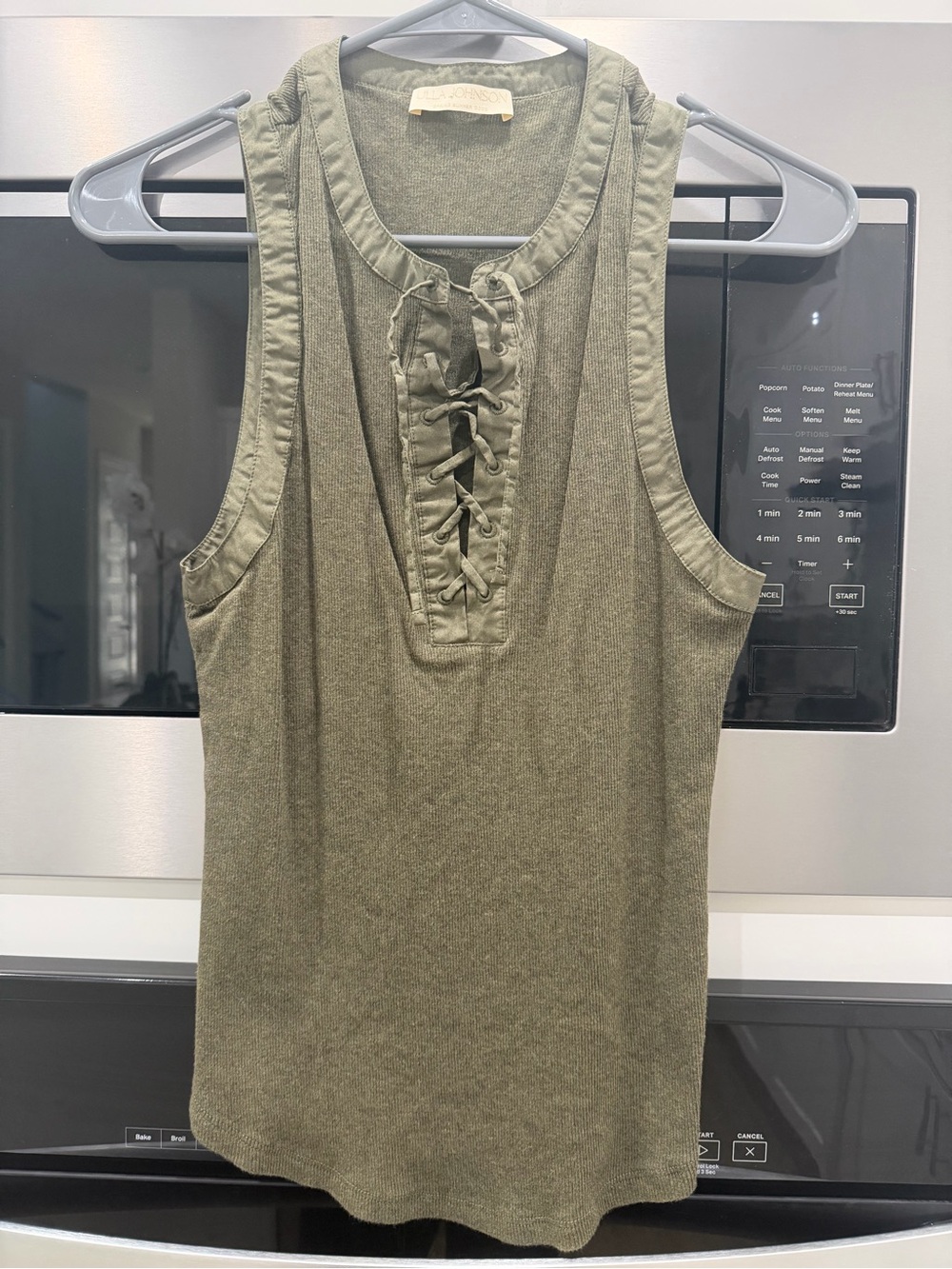 Ulla Johnson Lace Up Tank Top